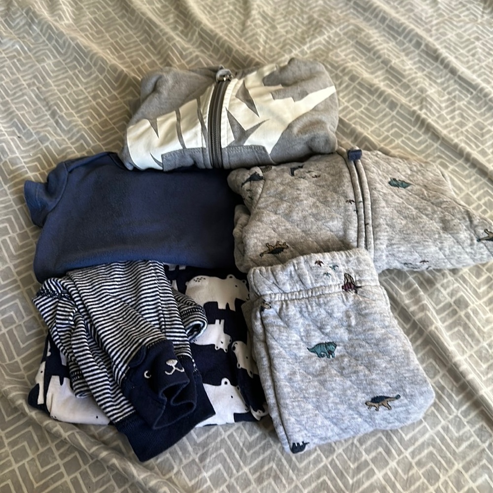 Baby boy infant bundle cloths
